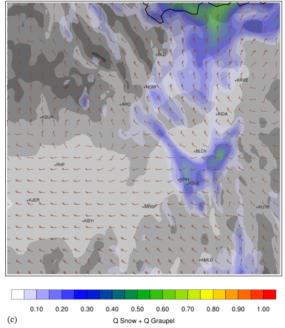 WRF Model Snow 3