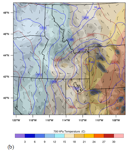 WRF Model MSLP 2